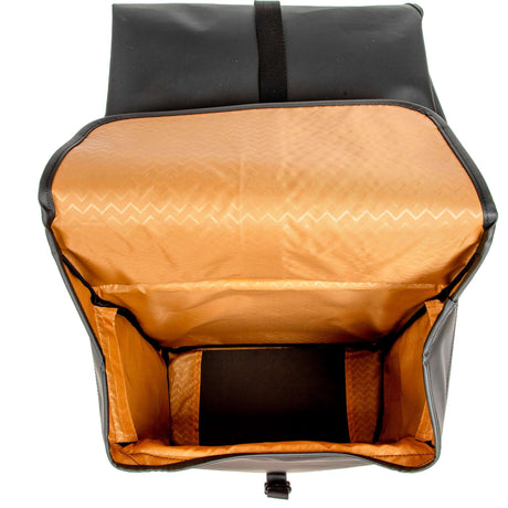 New LOOXS Bicycle Bag Odense - double, noir, eau -Pellite, réflexion, adapté aux vélos électriques