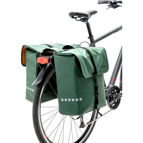 Sac à vélo Odense - Sac à dos double dur et spacieux pour les vélos électriques - vert