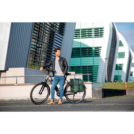 Sac à vélo Odense - Sac à dos double dur et spacieux pour les vélos électriques - vert