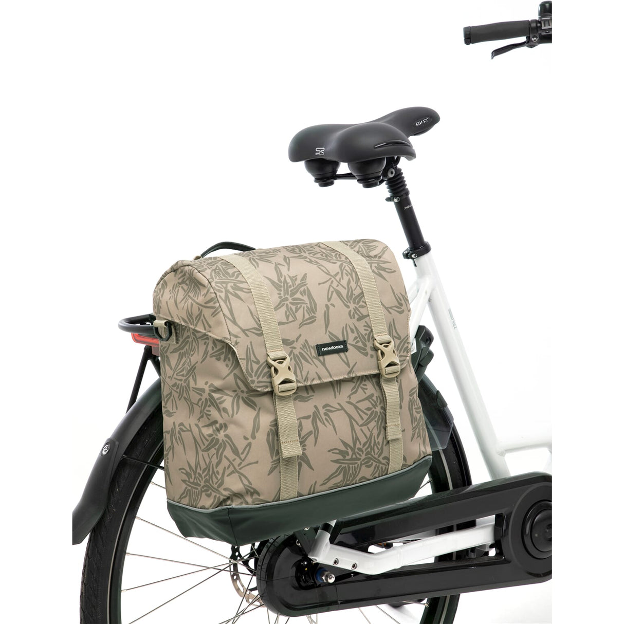 Newlooxs New Alba Sac à vélo unique Eau - sable-répartiteur 21L