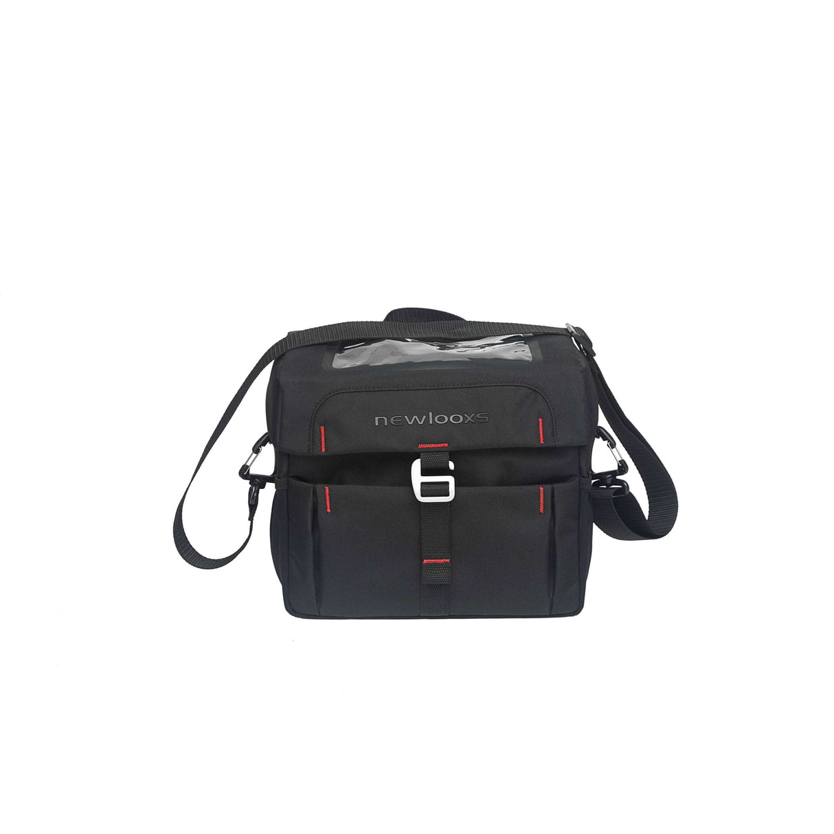 Sac de guidon Vigo - Sac de guidon sportif, imperméable, renforcé, réfléchissant, noir
