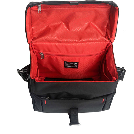 Sac de guidon Vigo - Sac de guidon sportif, imperméable, renforcé, réfléchissant, noir