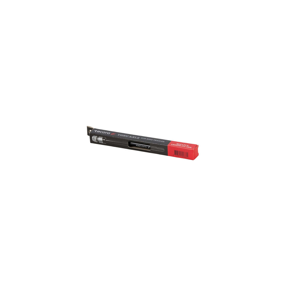 Remorque de vélo Tecora e à axe traversant m12 x p1.0 longueur 171 ~ 183 mm