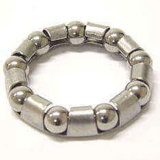 Bague de pédalier en croix monobloc