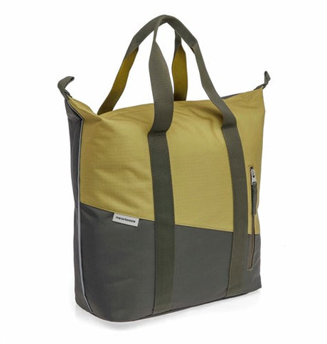 Sac Newlooxs nouveau looxs kota shopper | Oslo | vert olive jaune | 24l