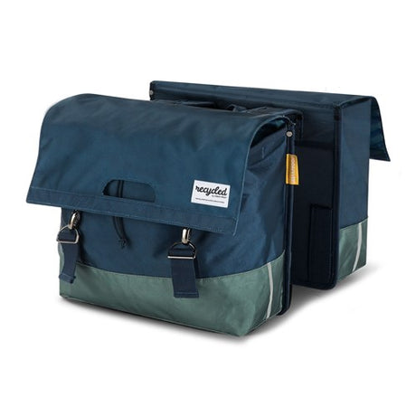 Sacoche vélo double Urban Proof 40L - bleu vert