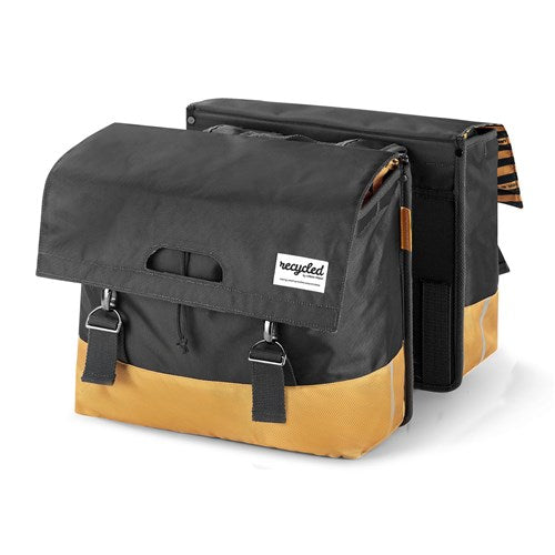 Sacoche de vélo double Urban Proof - noir jaune - 40L