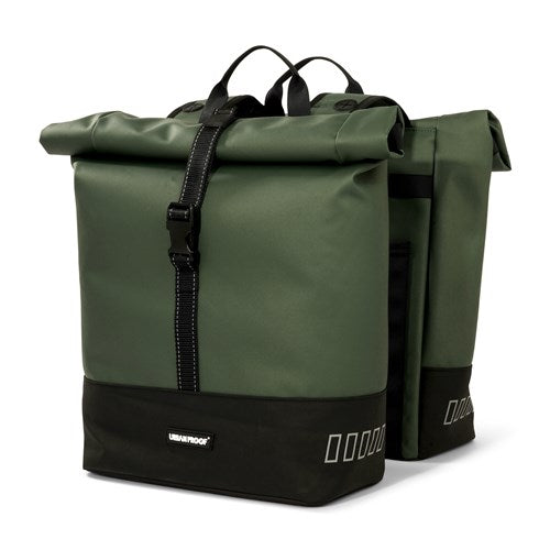 Sac Urbanproof double roll up recycle 38l vert