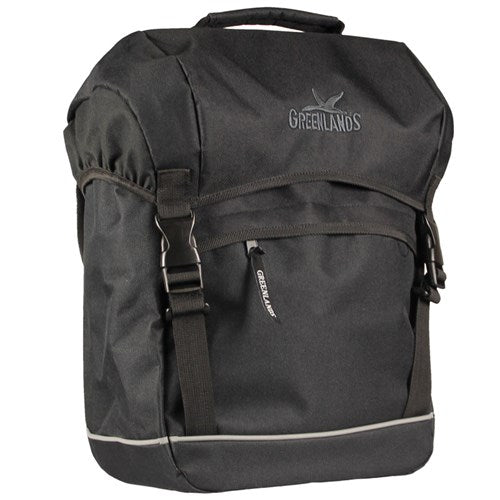 Sac à vélo du Groenlands Voyage 20 litres 30 x 37 x 17 cm noir