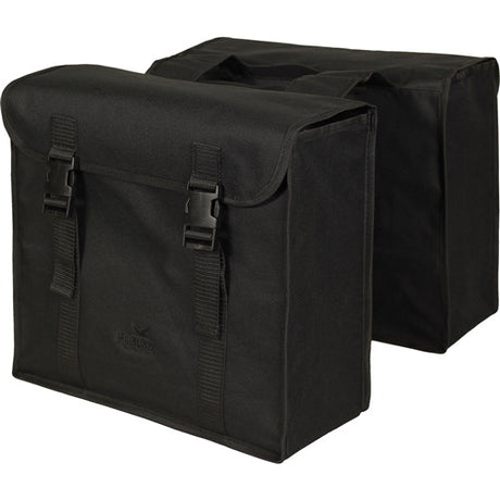 Bag du Groenlands Double noir noir. Dimensions 37x34x14cm. contenu Totaal 40L