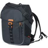 Basil Miles Tarpaulin Bicycle Sac à dos Nordlicht - Sac à dos noir étanche pour les cyclistes - 17L - Unisexe - Sport - Black