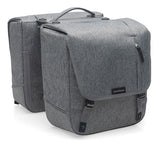 NOVA Double - Double Bicycle Bag, Gray, Water -Pellant