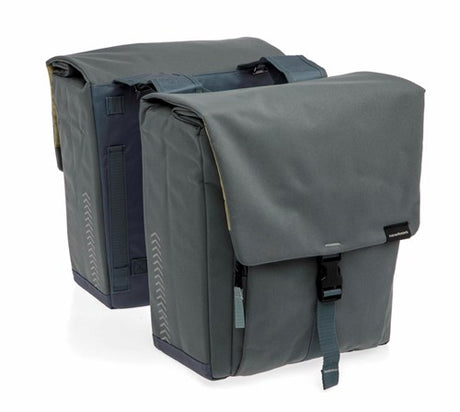 Nouveau sac looxs tulum double gris vert | 32l