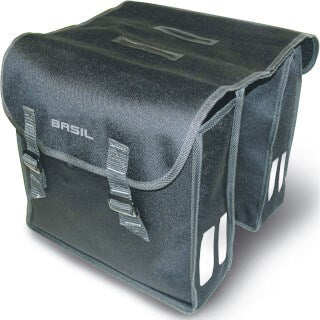 Basil Mara Double Bicycle Bag - 26L - noir