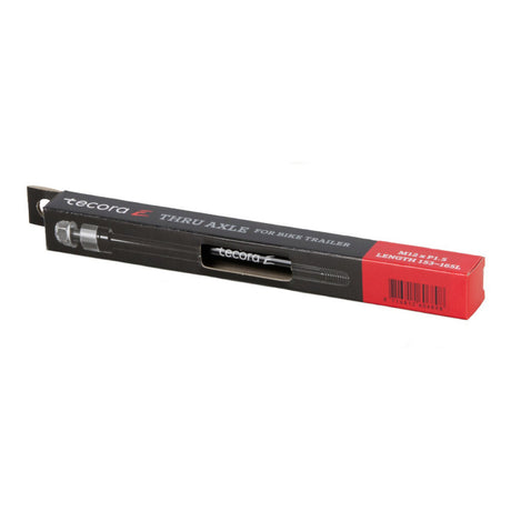 Tecora e remorque à axe traversant m12 p1.5 153-165mm aluminium noir