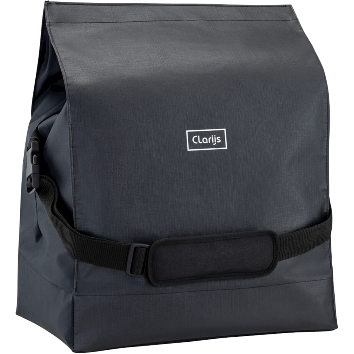 Clarijs single bikebag frontbag 30l nero