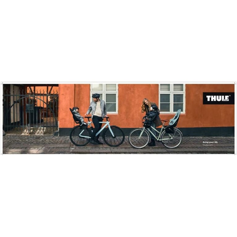 Plaque magnétique Bobike Thule Yepp 2 taille 990 x 300 mm