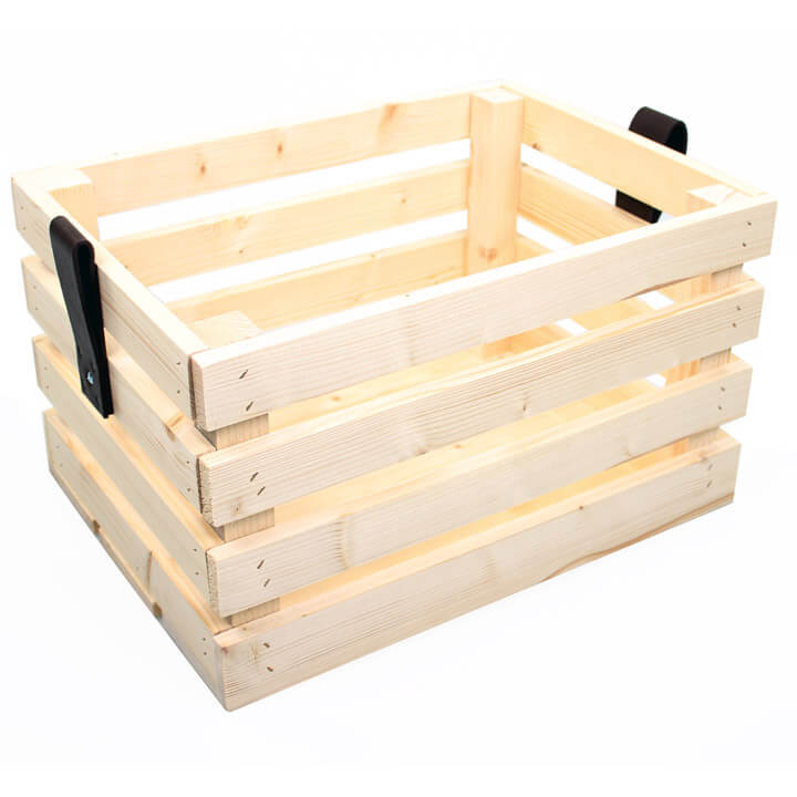 Cyclecle Crate Blank Vuren Wood 40x29x24cm