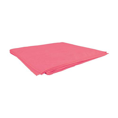 Chiffon microfibre rose 40x38cm paquet 10 pcs.