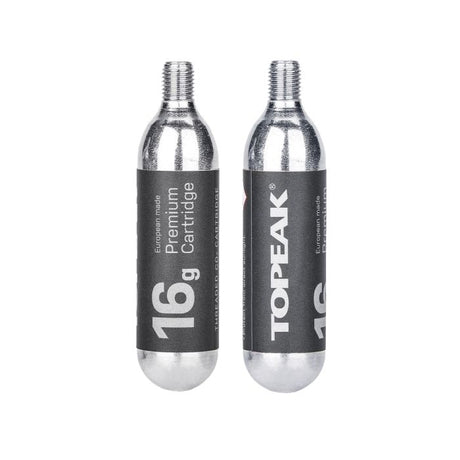 Cartouche co2 Topeak 16g menacée (2 pièces)