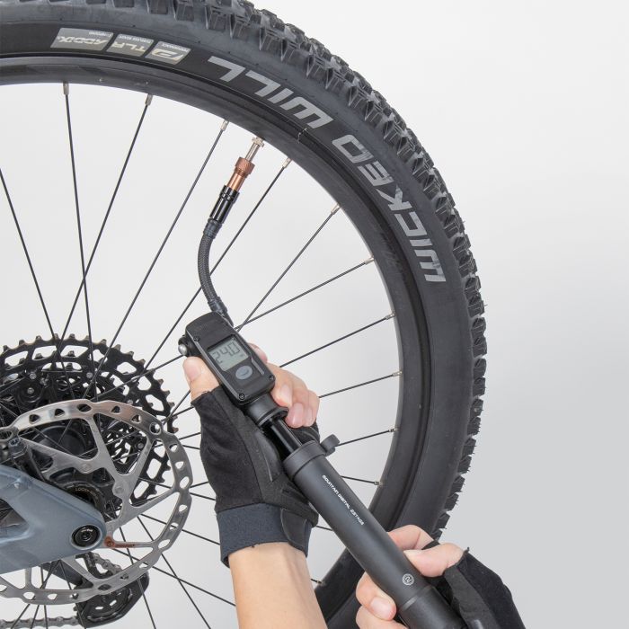 Mini-pompe Topeak Mountain Digital 2Stage