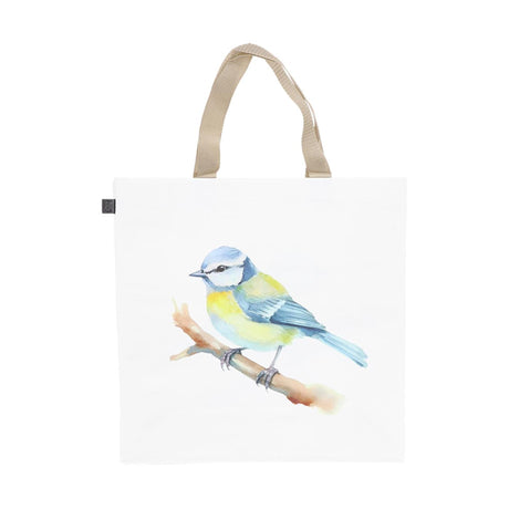 Sac shopping design Esschert aquarelle cul d'oiseau. 40x14,5x40cm pp