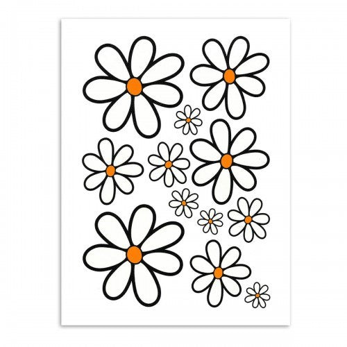 Ensemble de transfert Magrites Rouge blanc 94x24cm