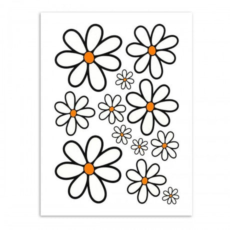 Ensemble de transfert Magrites Rouge blanc 94x24cm