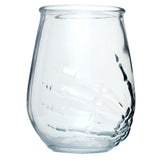 Ensemble de 2 verres à boire en verre à main squelette 250ml