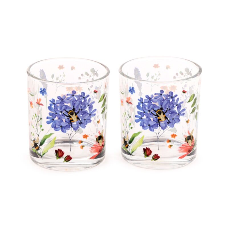 Nectar Meadows lot de 2 verres à boire en verre 250ml