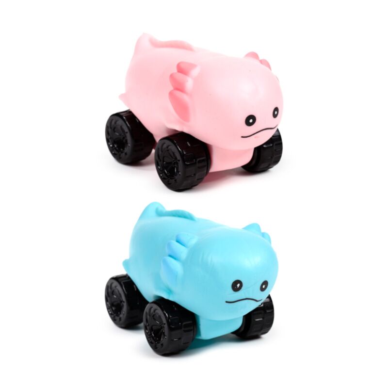 Jouet à presser extensible pour voiture Axolotl