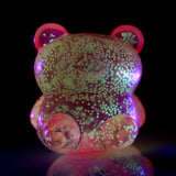 Ours maltose compressible qui brille dans le noir, jouet anti-stress