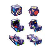 Jouet cube puzzle souvenir d'astronaute