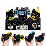 Queasy Squeezies Magic Fortune Teller Lucky le chat noir jouet à presser