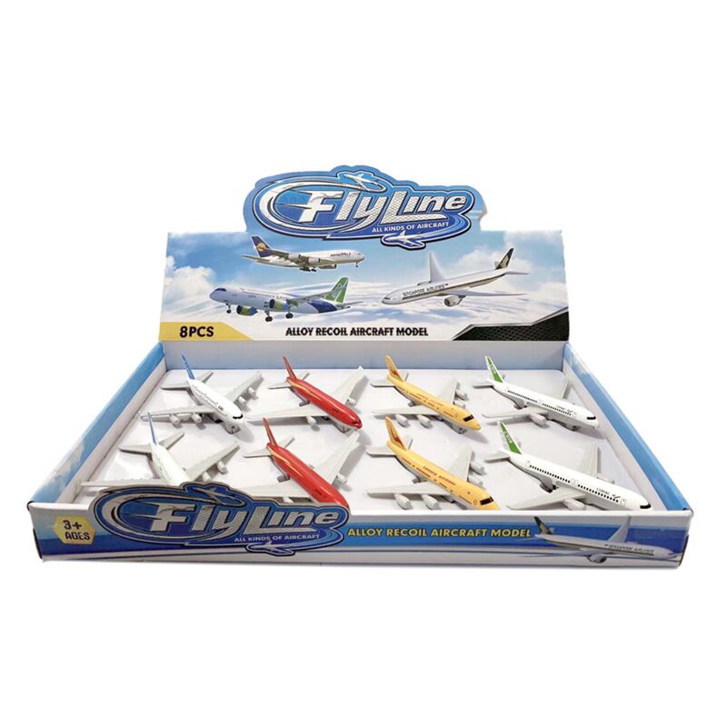 Jouet d'action à friction pour avion à réaction Flyline