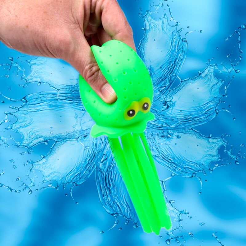 Poulpe éclaboussant