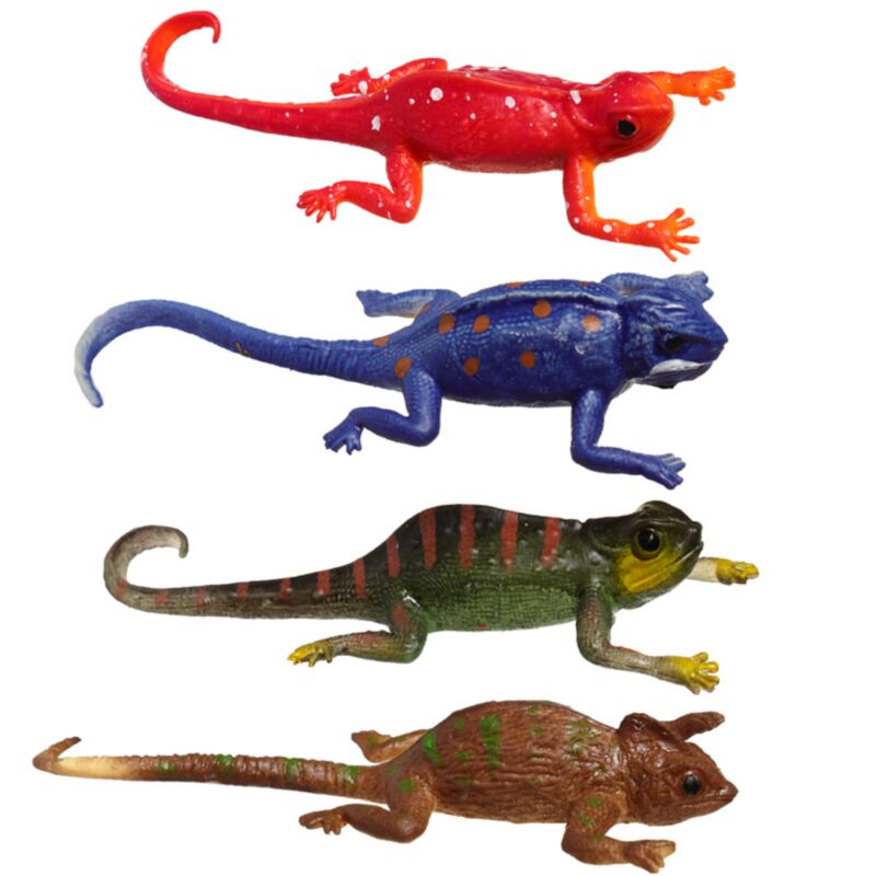 Jouet caméléon qui change de couleur