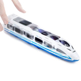 Train à grande vitesse clignotant par friction