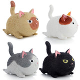 Chat jouet à presser pour enfants