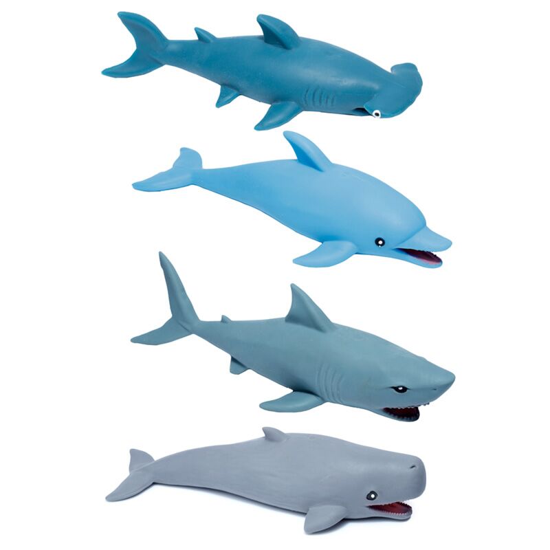 Jouets extensibles représentant la vie marine