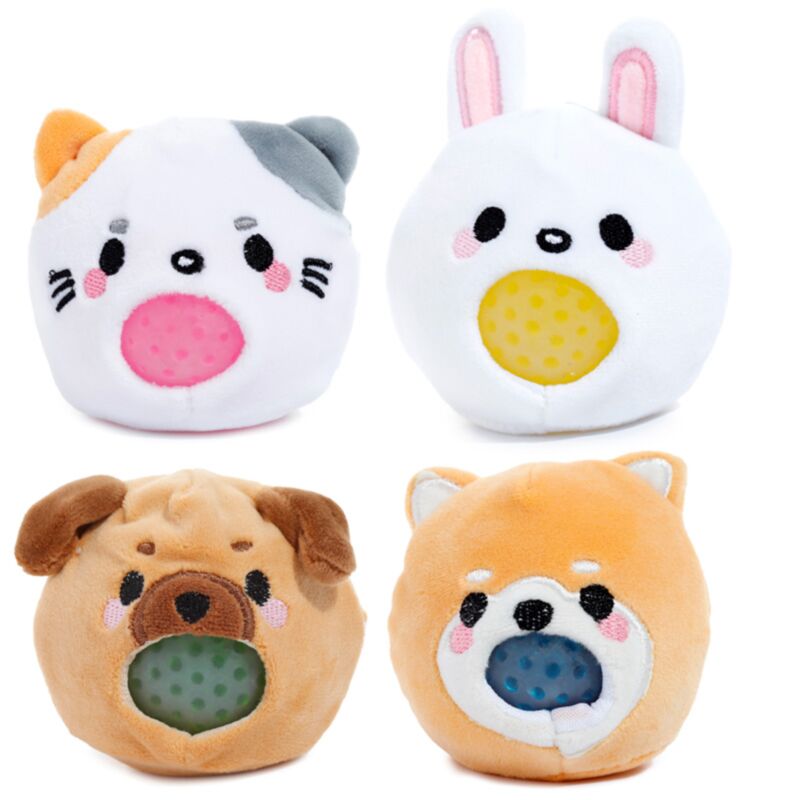 Jouets à presser pour animaux Queasy Squeezies Adoramals