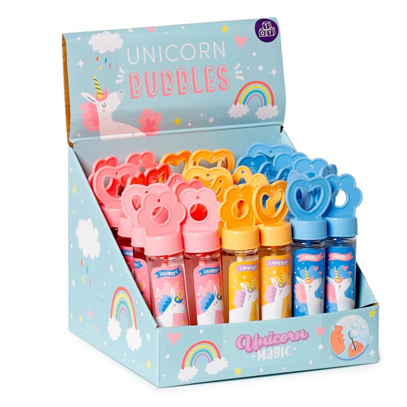 Souffleur de bulles magiques licorne