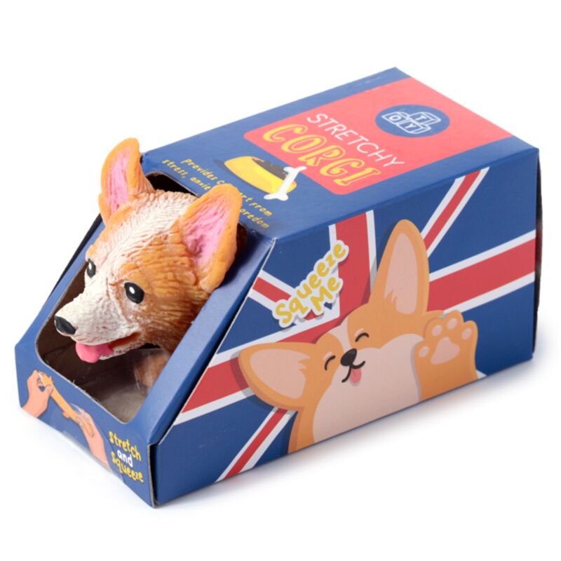Jouet pour chien corgi extensible