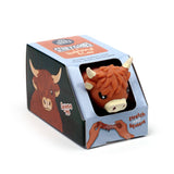 Jouet extensible vache roucoulement des Highlands