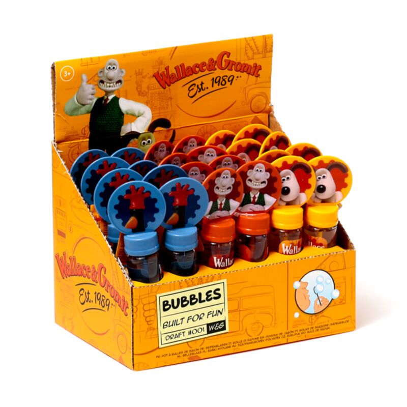 Souffleur de bulles Wallace Gromit