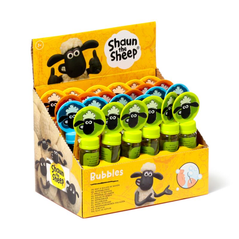 Shaun le mouton fait des bulles