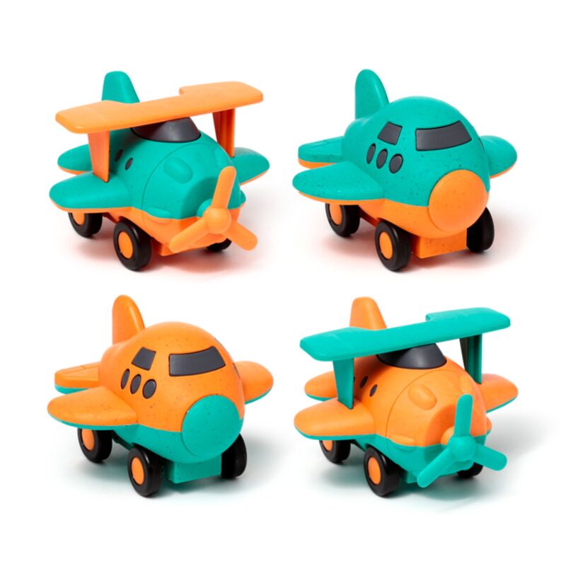 Jouet d'action avion en bioplastique