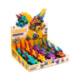 Jouets d'action de camion de cascade de tête d'aigle hors route mené