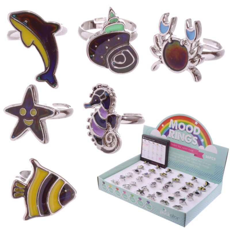Bague d'humeur pour enfants Sea Life