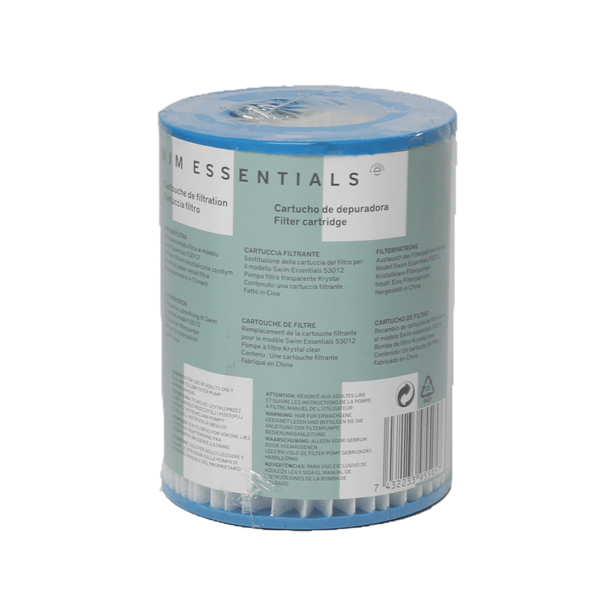 Cartouche filtrante pour pompe filtrante 2006 litres heures